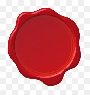 Red Wax Seal 1のPng Transparent Image - Circle Clipart - Full Size ClipartFlare.com 