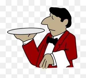 Waiter Clip Art - ClipartFlare - ClipartFlare