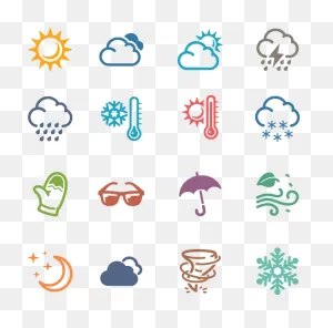 664 Weather Icons