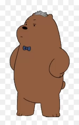 Crowbar Jones (Character) | We Bare Bears Wiki | ClipartFlare