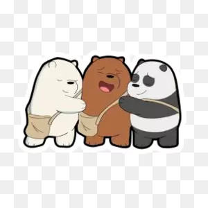 Sticker Maker - We Bare Bears Babies