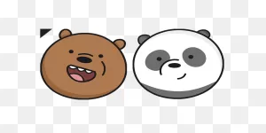 We Bare Bears Grizz And Panda Cursor – Custom Cursor