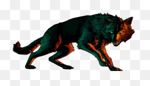 Wolf Clipart Werewolf - Clipart Werewolf - Png Download - Full ClipartFlare.com 