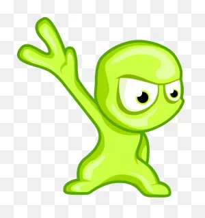 Weird Clipart Funny Alien - Made Up Cartoon Characters - Png ClipartFlare.com 