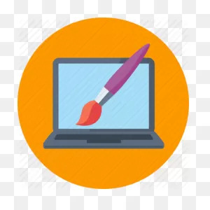Web Design Icon Clipart - Graphics, Design, Yellow, Transparent ClipartFlare.com 
