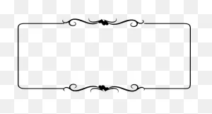 Black And White Heart Border Free Clip Art | Black Wedding Vine2 ClipartFlare.com 