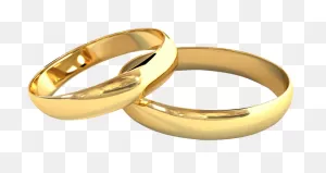 Jewelry Clipart Wedding Ring - Gold Wedding Ring Png Transparent ClipartFlare.com 