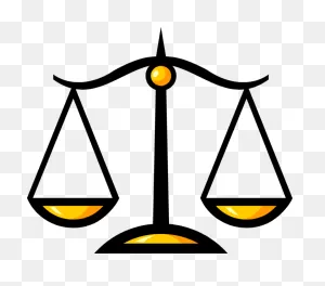 Balance Scale Measures Weight Image Illustration Of - Rule Of Law ClipartFlare.com 