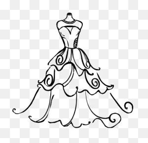 Download Wedding Dresses - Wedding Dress Clip Art - Full Size Png ClipartFlare.com 