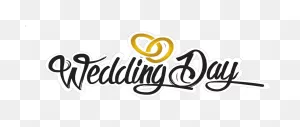 Download Wedding Events - Wedding Day Logo Png - Full Size Png ClipartFlare.com 