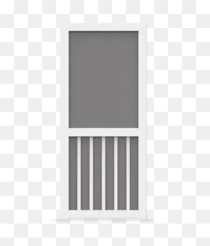 Lafayette Wide Stile Vinyl Screen Door - Screen Porch Living