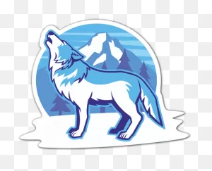 Sticker White Wolf | ClipartFlare ClipartFlare.com