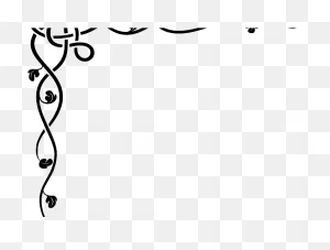 Download Decorative Border Clipart Vine - Black And White Border ClipartFlare.com 