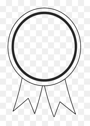 Outline Ribbon Clipart Black And White - Winning Ribbon Outline ClipartFlare.com 