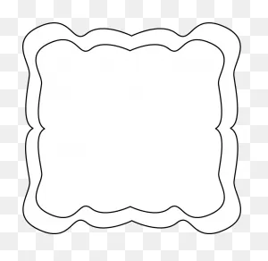 Black And White Frame Clipart - White, Black, Text, Transparent ClipartFlare.com 