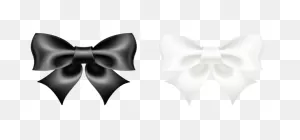 Black And White Bow Png Clipart Picture | White Bow, Bows, Clip Art