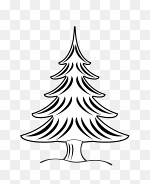 Clip Art Black And White |  ClipartFlare.com » Clip Art » Xmas Christmas Tree ClipartFlare.com 