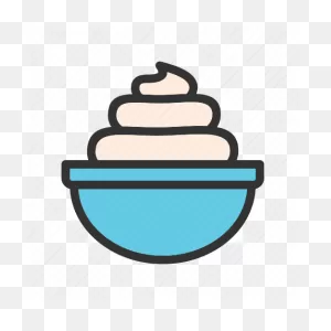 Cream, Foam, Soft, Whip, Whipped, Yoghurt, Yogurt Icon - Download ClipartFlare.com 