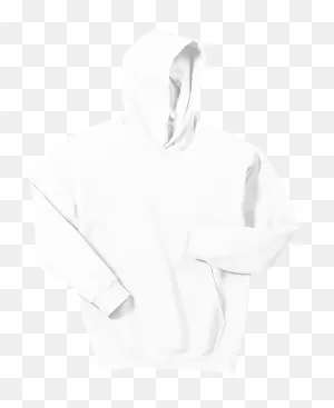 Gildan Hoodie White Png Clipart - Full Size Clipart (#1549015 ClipartFlare.com 