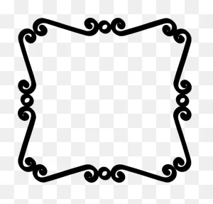 13  Black And White Border Clip Art - Preview : Black Scroll Bord ClipartFlare.com 