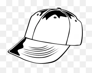 Black And White Cap Clipart - Clipart Suggest