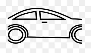 Car Png Black And White - White Car Clipart Png Transparent Png ClipartFlare.com 