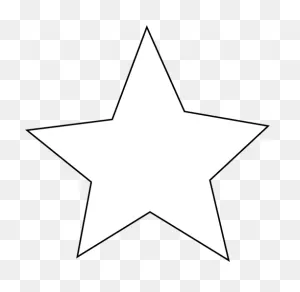 White Star Clip Art - White Star Image