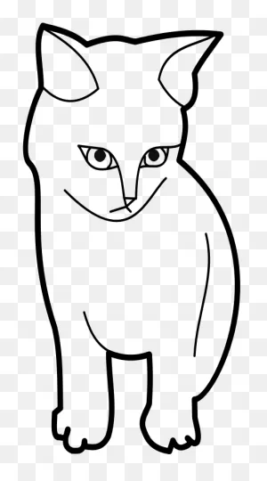Download Kitten Clipart Catblack - Clip Art Black And White Cat ClipartFlare.com 
