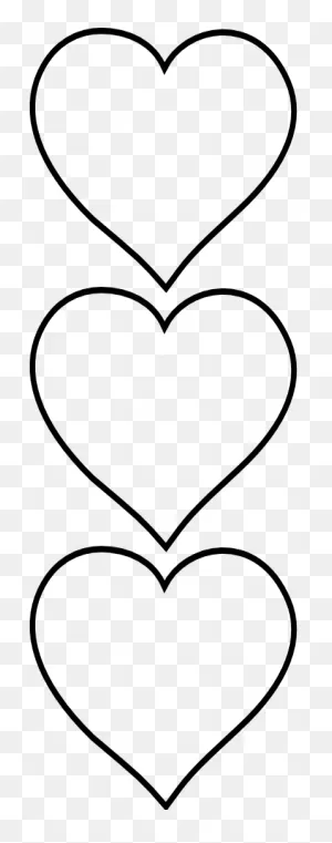Download Clipart Heart Shape - Clip Art Hearts Black And White Png ClipartFlare.com 