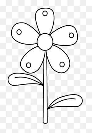 Black And White Garden Flower | White Flowers Garden, White ClipartFlare.com 