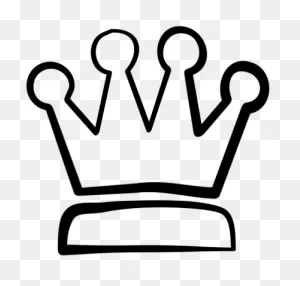 Crown Black And White Clipart - Crown Clipart - (512X512) Png ClipartFlare.com 