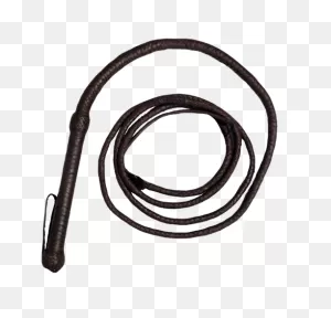 Dark Brown Leather Indy-Style Whip