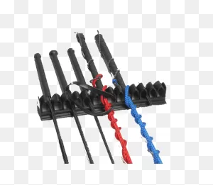 Durable Molded Plastic Whip Holder Holds 13 Whips