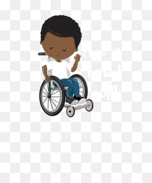 Wheelchair Boy This Is How I Roll African American Boy In A ClipartFlare.com 