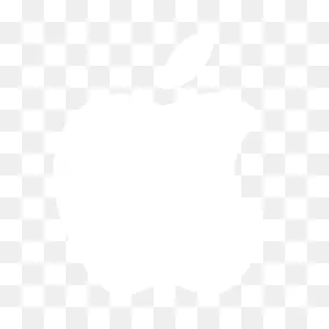 White Apple Icon - Free White Site Logo Icons