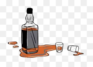 Alcohol Whiskey Distilled Beverage - Whiskey Bottle Clip Art - Png ClipartFlare.com 