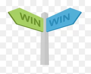 Negotiation Clipart Win Win - Sign - Png Download - Full Size ClipartFlare.com 