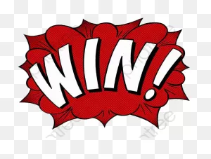Win Exclamation Mark - Win Comic Png Clipart - Full Size Clipart ClipartFlare.com 