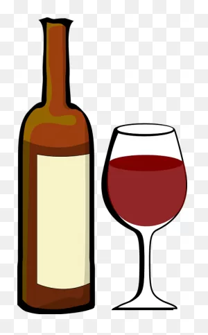 Glass Red Wine - Free Vector Graphic On ClipartFlare