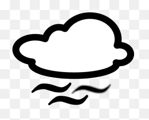 Windy Clipart Black And White Black Wind Hi Png #9Zqjng - Clipart ClipartFlare.com 