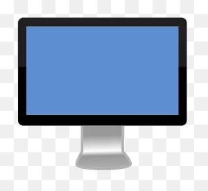 Monitor Flatscreen Widescreen - Free Vector Graphic On ClipartFlare
