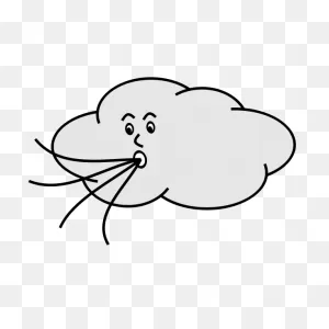 Wind Blowing Cloud | Free PNG-WebP