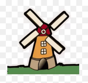 Cute Windmill Drawing Free Image Download