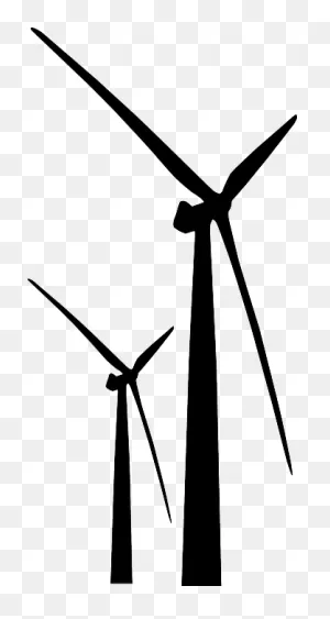 Windmill Turbine Power - Free Vector Graphic On ClipartFlare