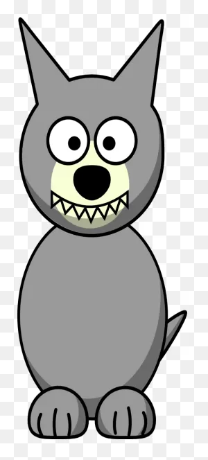 Cartoon Wolf Clipart | ClipartFlare - Royalty Free Public Domain Clipart