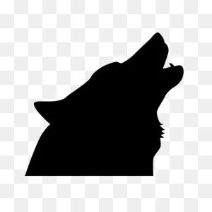 Wolf Head Howling Silhouette #ad , #affiliate, #ad, #head ClipartFlare.com 