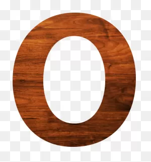 Wood Grain Letter /m/083Vt Cartoon - Wooden Letter O Clipart - Png ClipartFlare.com 