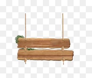 Download Rope Wood Plank Sign Hd Image Free Png Hq Png Image ClipartFlare.com 