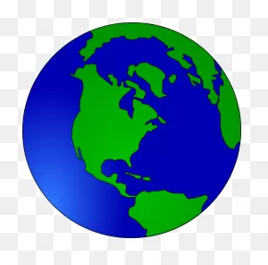 Globe World Earth - Free Vector Graphic On ClipartFlare