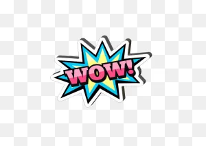 Cartoon Wow Png Clipart | Png All